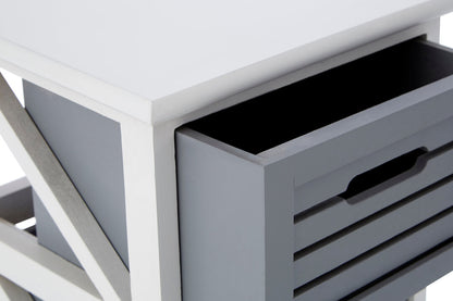 Vada 3 Grey Drawers Unit