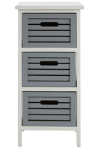 Vada 3 Grey Drawers Unit