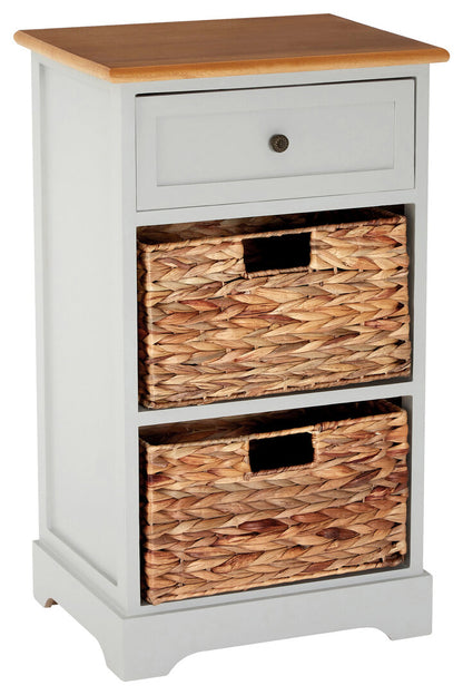 Vada One Drawer Two Baskets Cabinet