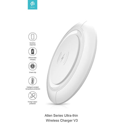 Devia 15W Wireless Ultra Thin Charging Pad