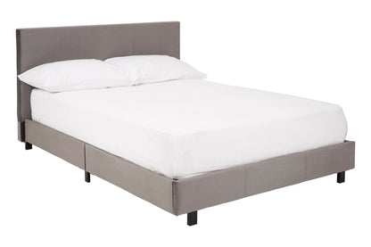 Navaeh Grey King Bed