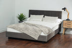 Navaeh Grey King Bed