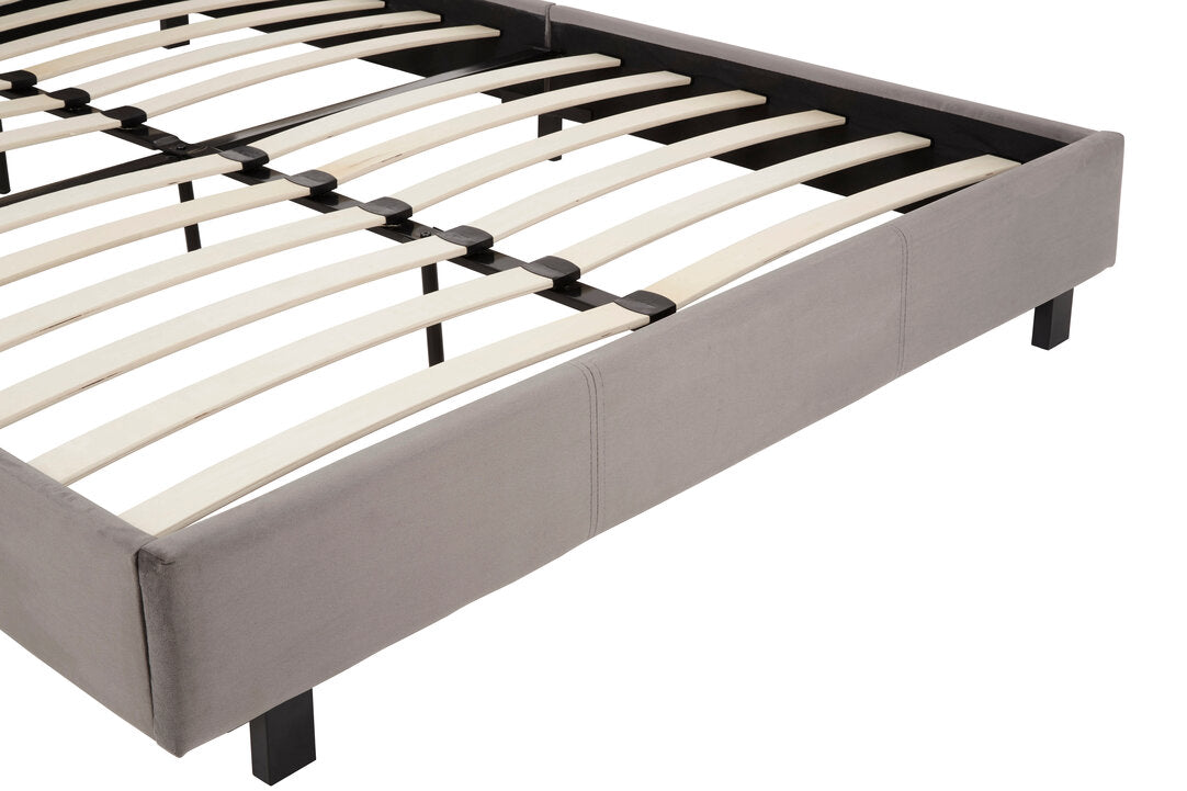 Navaeh Grey King Bed