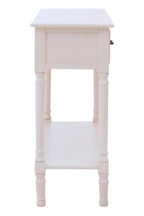 Hamilton 2 Drawers White Console Table