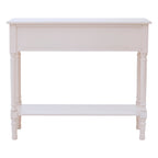 Hamilton 2 Drawers White Console Table