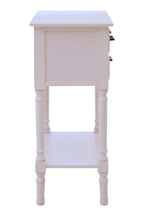 Hamilton 3 Drawers White Console Table