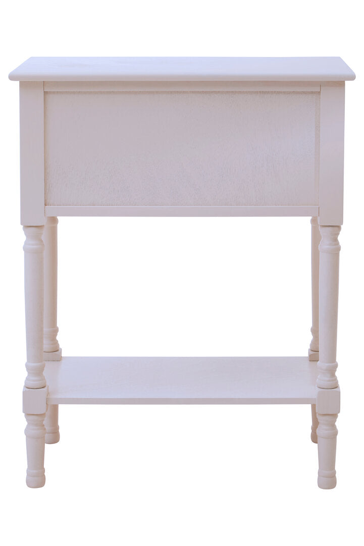 Hamilton 3 Drawers White Console Table