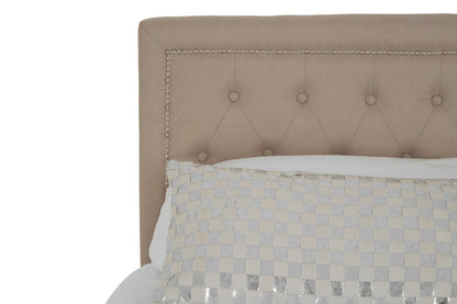 Hadley Beige Ottoman Double Bed