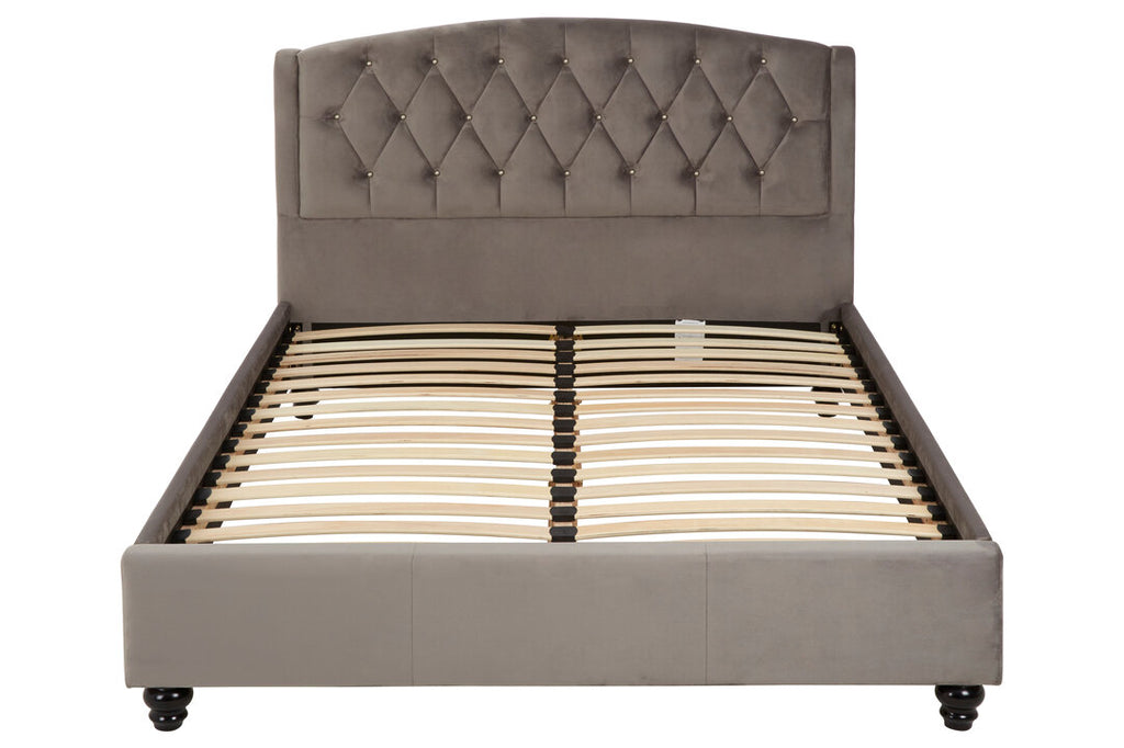 Jocelyn Steel Shade Double Bed