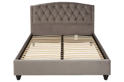 Jocelyn Steel Shade Double Bed