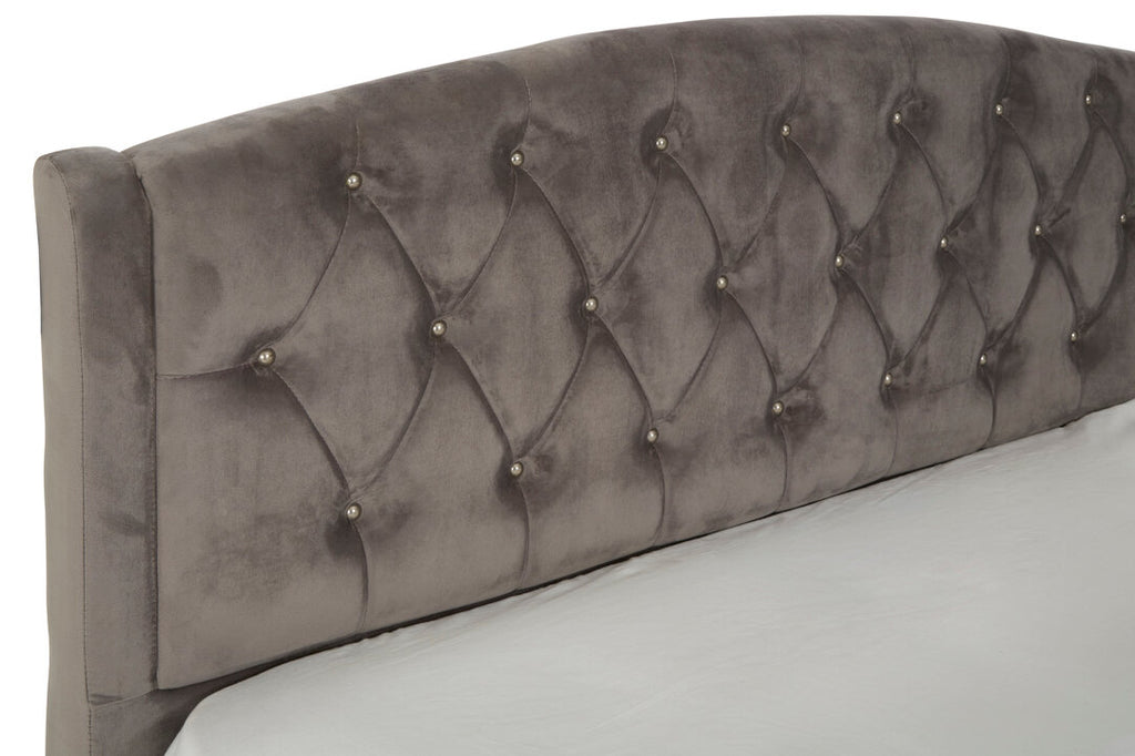 Jocelyn Steel Shade Double Bed