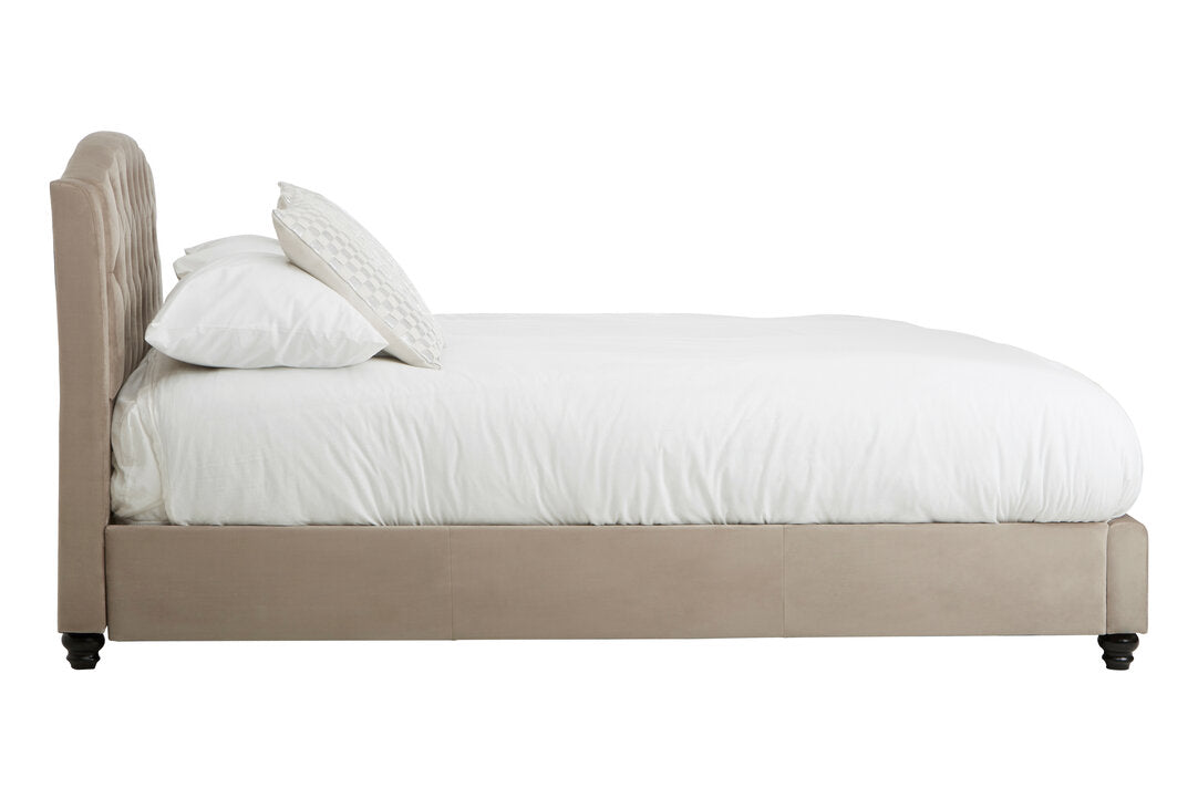 Jocelyn Mink Brushed Velvet Double Bed