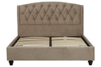 Jocelyn Mink Brushed Velvet Double Bed