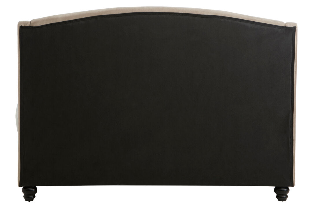 Jocelyn Mink Brushed Velvet Double Bed