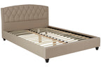 Jocelyn Beige King Bed