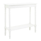 Hamilton White Rectangular Console Table