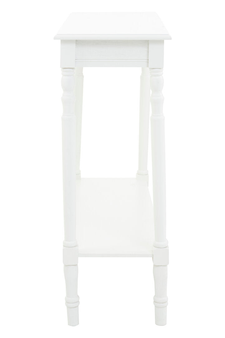 Hamilton White Rectangular Console Table