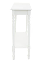 Hamilton White Rectangular Console Table