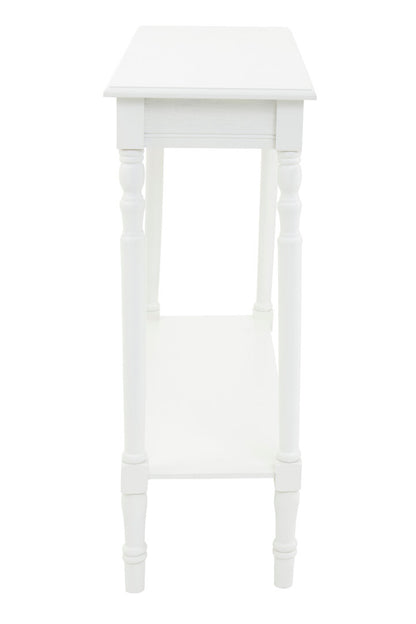 Hamilton White Rectangular Console Table