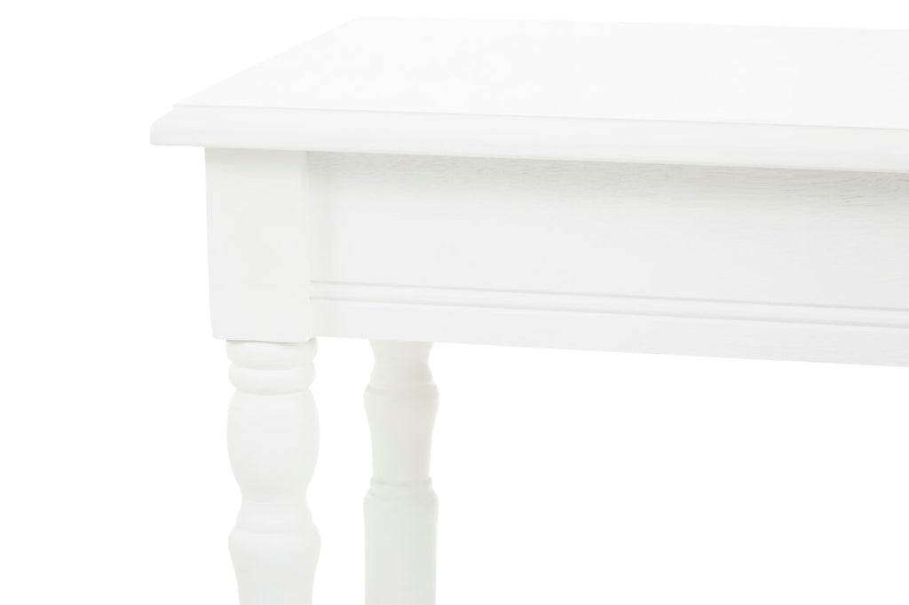 Hamilton White Rectangular Console Table