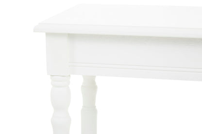 Hamilton White Rectangular Console Table