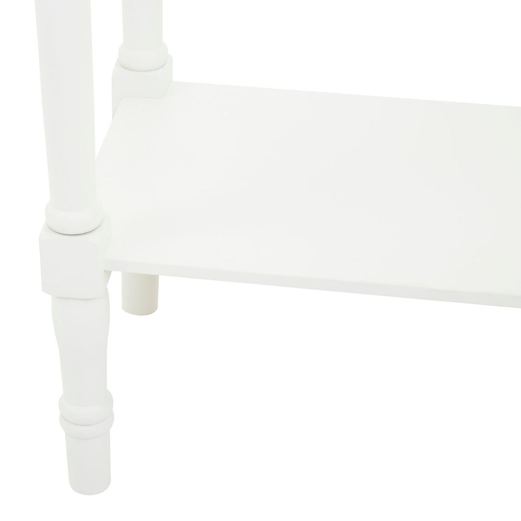 Hamilton White Rectangular Console Table