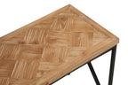 Kendra Parquet Fir Wood Coffee Table