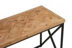 Kendra Parquet Fir Wood Coffee Table