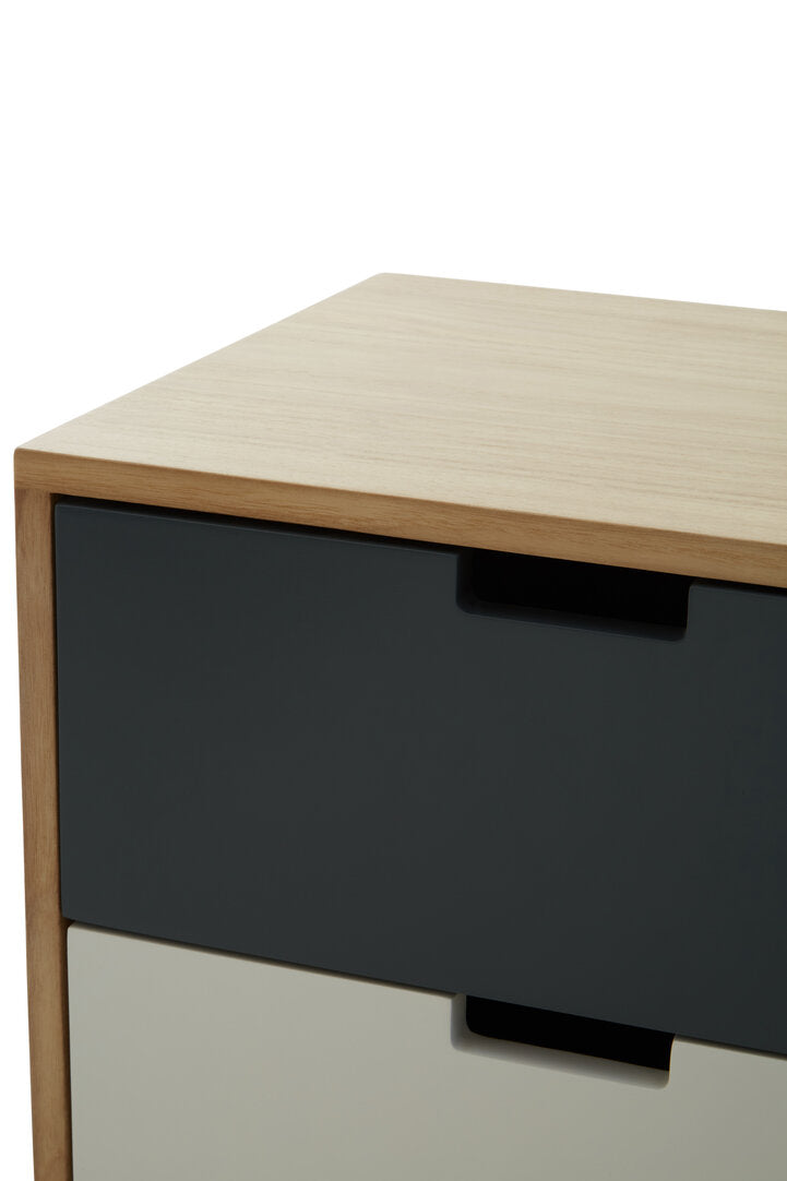 Weston 2 Drawer Bedside Table