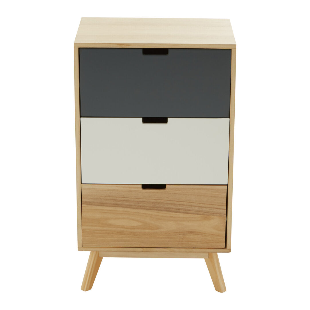 Weston Tri Colour Chest of 3 Drawers