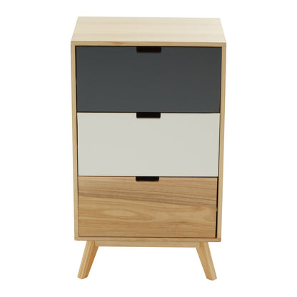 Weston Tri Colour Chest of 3 Drawers