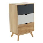 Weston Tri Colour Chest of 3 Drawers