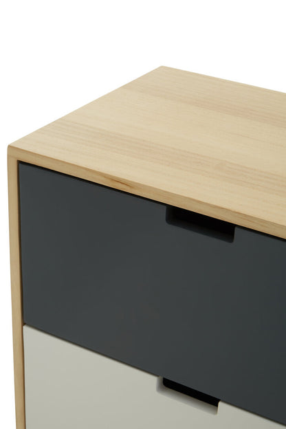 Weston Tri Colour Chest of 3 Drawers