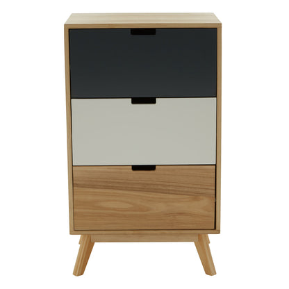 Weston Tri Colour Chest of 3 Drawers