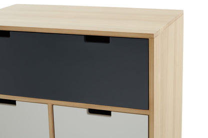 Weston Tri Colour Chest of Five Drawers