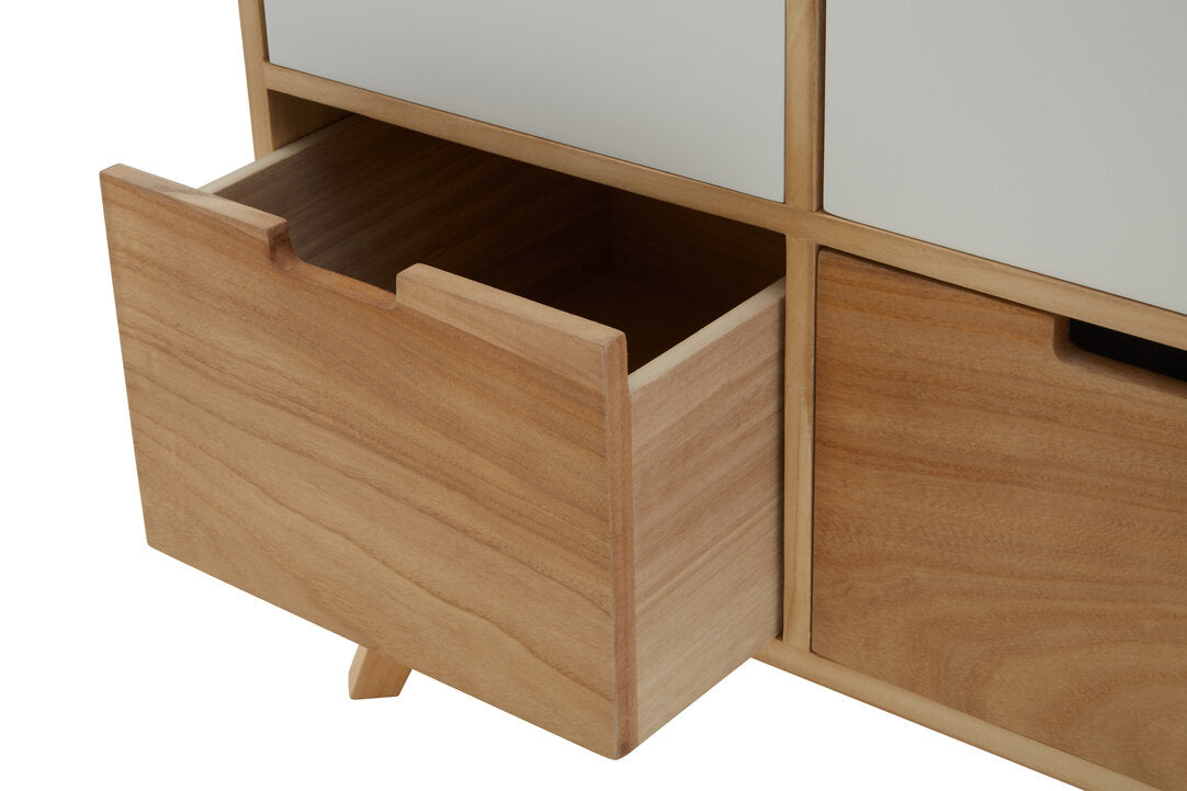 Weston Tri Colour Chest of Five Drawers