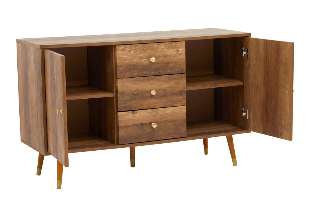 Freya Wood Veneer Sideboard