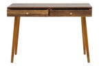 Freya Wood Veneer Console Table with 2 Drawers