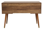 Freya Wood Veneer Desk with Storage