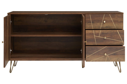 Felix Sideboard with 2 Doors and 3 Drawers