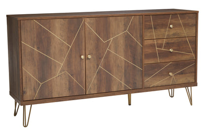 Felix Sideboard with 2 Doors and 3 Drawers