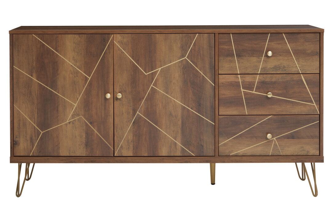Felix Sideboard with 2 Doors and 3 Drawers