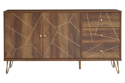 Felix Sideboard with 2 Doors and 3 Drawers