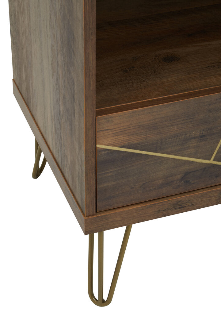 Felix 3 Tier Shelving Unit with Drawer
