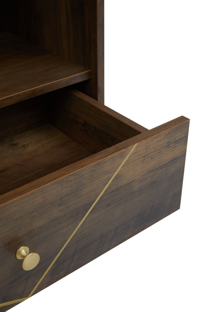 Felix 3 Tier Shelving Unit with Drawer