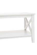 Hamilton White Rectangular Coffee Table
