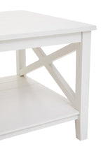 Hamilton White Rectangular Coffee Table