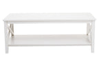 Hamilton White Rectangular Coffee Table