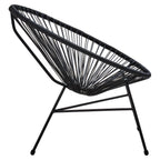 Milan Black Rattan 3 Piece Patio Set