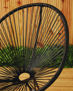 Milan Black Rattan 3 Piece Patio Set